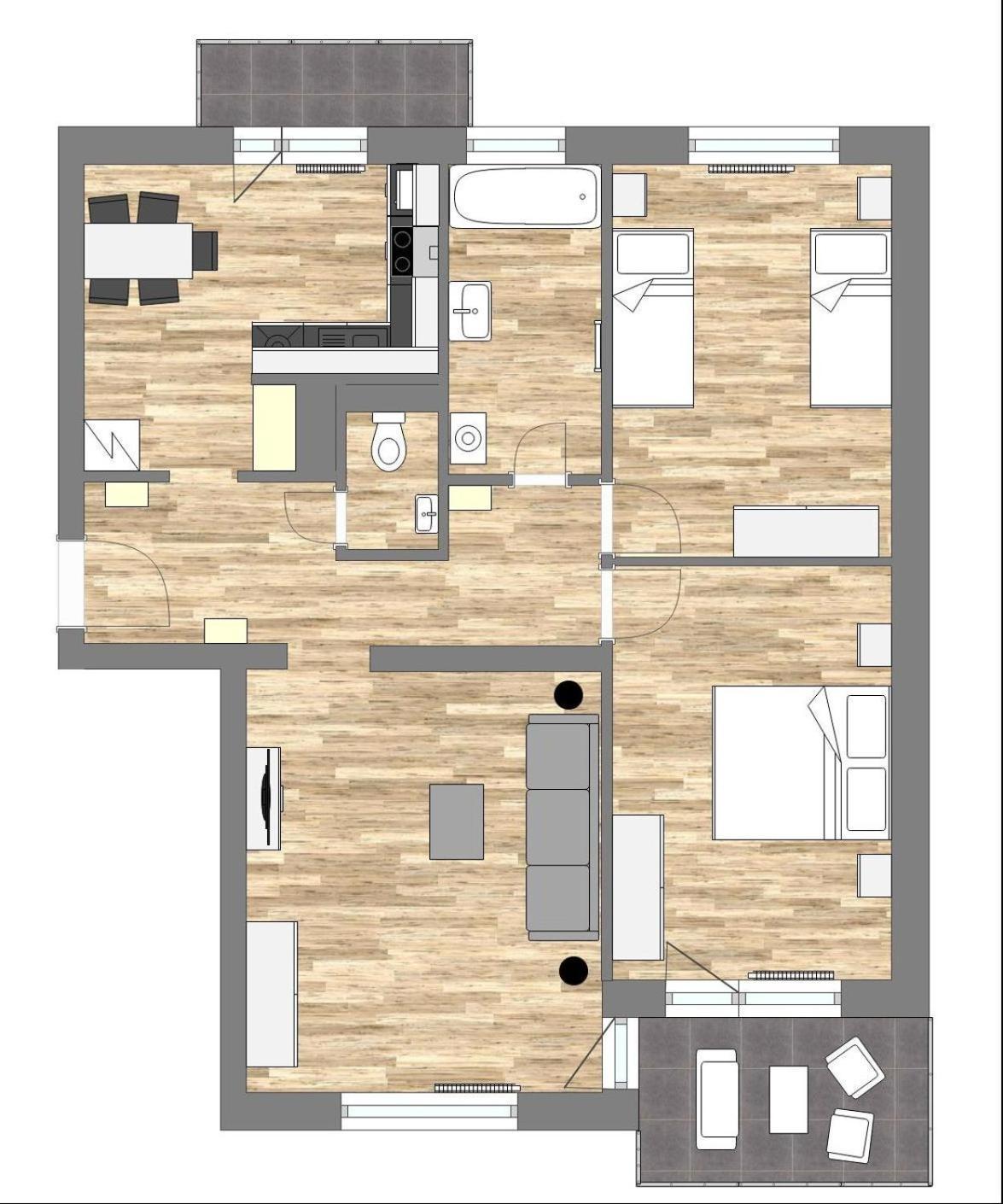 Apartmany Zlatovska Trencin Exterior foto